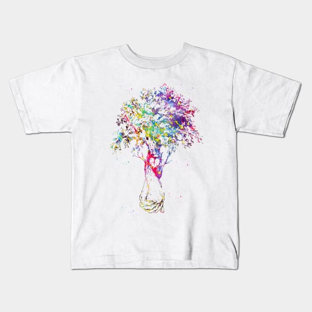 Love Tree Kids T-Shirt by erzebeth